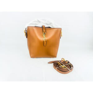 Saint Laurent Le 37 Mini Shoulder Bag - Brown Leather